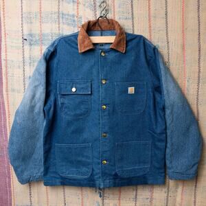 Upcycled carhartt chore jacket